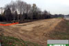 11/23/10: Cleared earth for the future NSO roadway and installed silt fencing north of Old York Road.