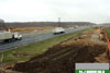 March 2011: The NJ Turnpike near Perrineville Road showing the excavation for the new northbound outer roadway.