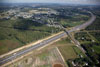 September 2011: A view to the North of Old York Road over the NJ Turnpike showing Widening construction.
