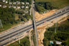 9/14/12: The new bridge’s piers can be seen in this progress photograph.