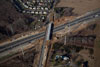 1/18/13: Structural steel has been placed and deck construction is underway. Next step will be to pour a new deck over reinforcing steel.