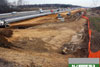 11/23/10: A view of the cut & fill operations near the Windsor Road bridge.