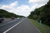7/22/10: View of the NJ Turnpike at Milepost 64.0 prior to the start of construction for the new outer lanes and shoulders.