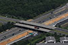 7/18/13: Forsgate Drive/Route 32 over the NJ Turnpike is one of the few bridges within the Widening Program that did not have to be reconstructed or rebuilt.