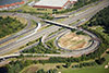 8/18/14: Construction on the new and reconstruction lanes is nearly complete.
