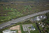 5/5/14: A view of the Service Area 8N, East Brunswick, NJ. During the Widening Program, the contractor added a lane southbound and reconstructed the SA 8N ramps to accommodate the traffic coming from the new inner and outer lanes. The Turnpike will have 3 inner roadway lanes and 3 outer roadway lanes north and south bound from Interchange 9 to just south of Interchange 6.